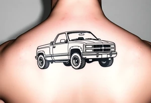 1993 Chevy Silverado 1500 tattoo idea