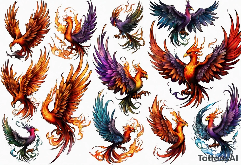pheonix tattoo idea