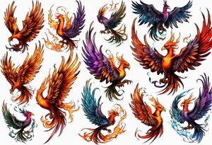 pheonix tattoo idea