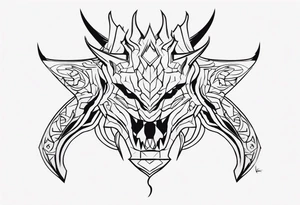 Monster tattoo idea