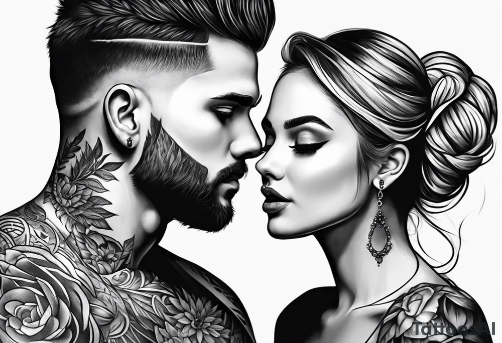 sibling tattoo 1 male 2 female tattoo idea
