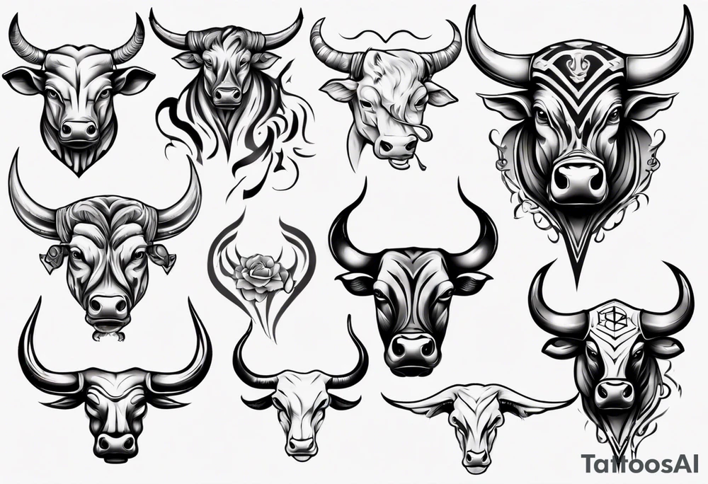 bull tattoo idea