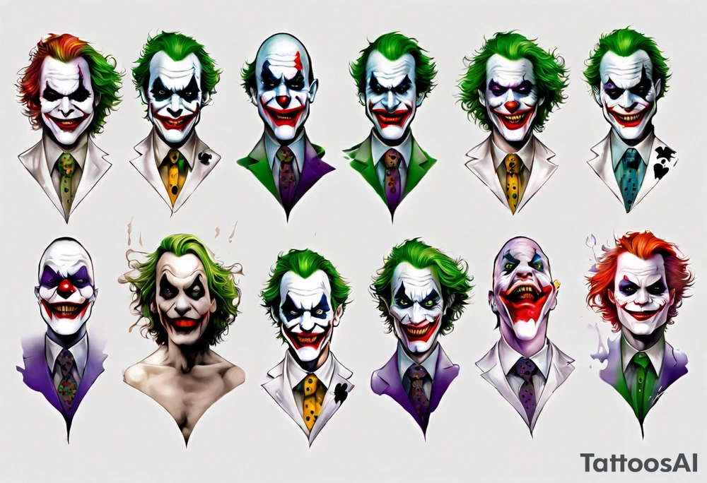 Joker why so serious tattoo idea