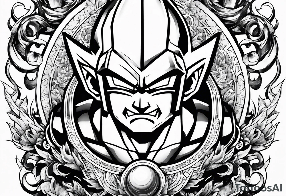 dragonball z tattoo idea