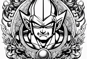 dragonball z tattoo idea