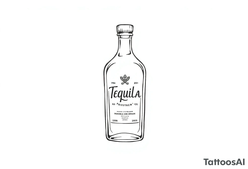 tequila tattoo idea