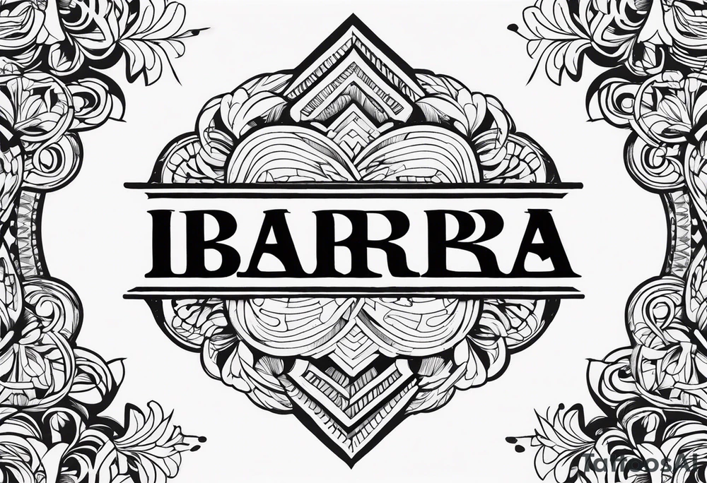 IBarra tattoo idea