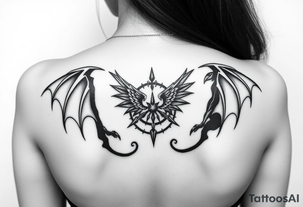 Chernobog vs. Belobog tattoo idea