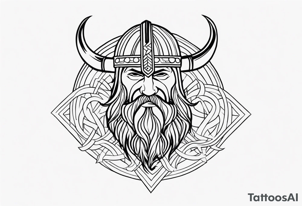 Viking tattoo idea