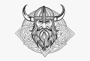 Viking tattoo idea