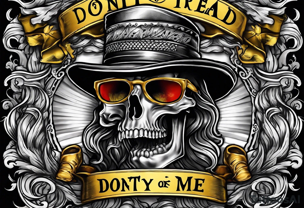 family first and dont tread on me tattoo idea