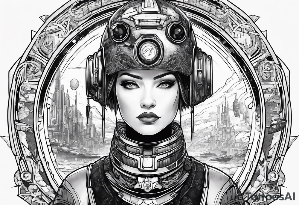 Love, Death & Robots, star wars tattoo idea