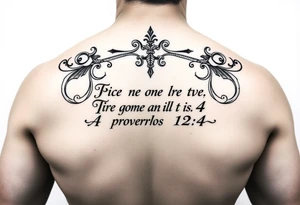 proverbs 12:4 tattoo idea