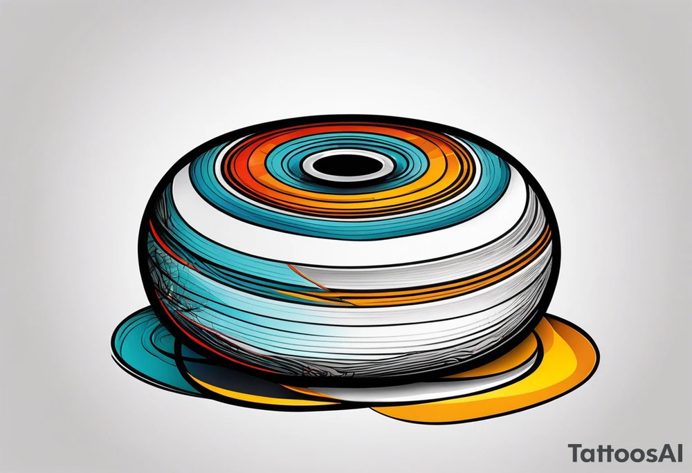 Curling stone l tattoo idea