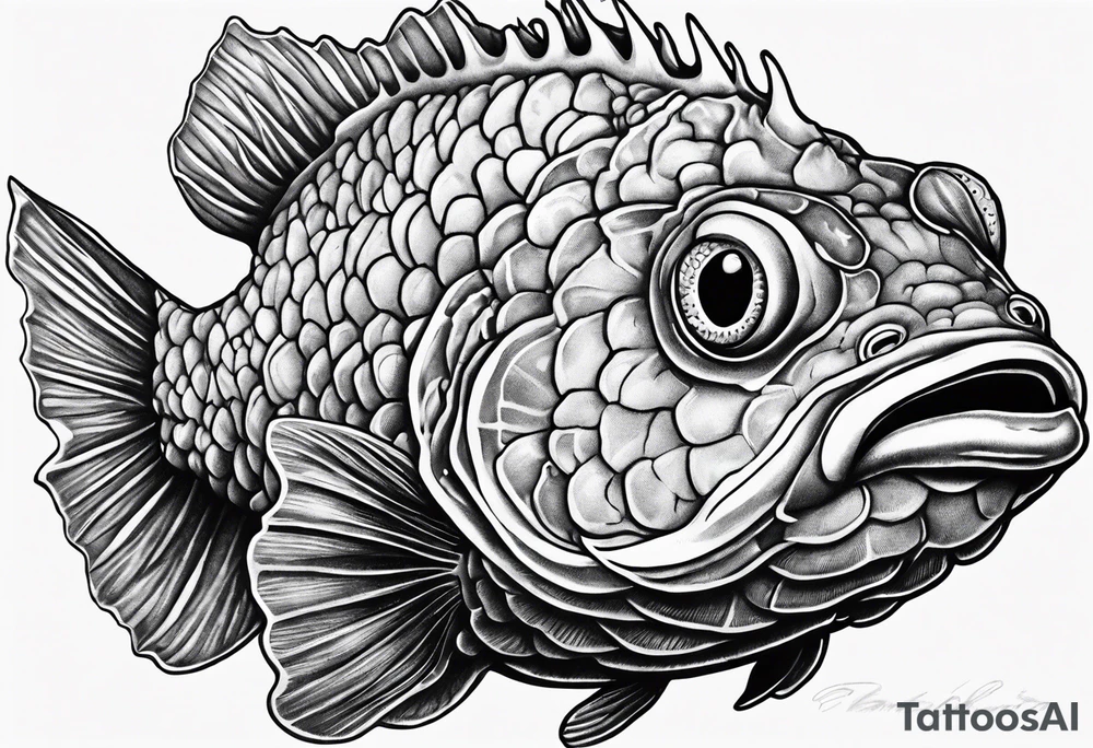 stonefish tattoo idea