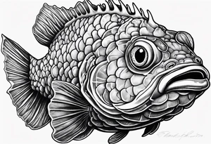 stonefish tattoo idea