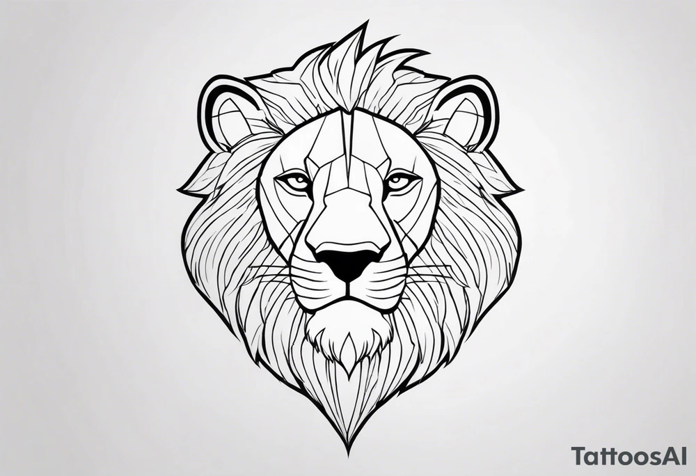 lion king tattoo idea