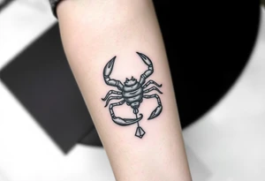 Scorpio, high priestess, empress, emperor, queen of ace, queen of cups, Ace of pentacles tattoo idea