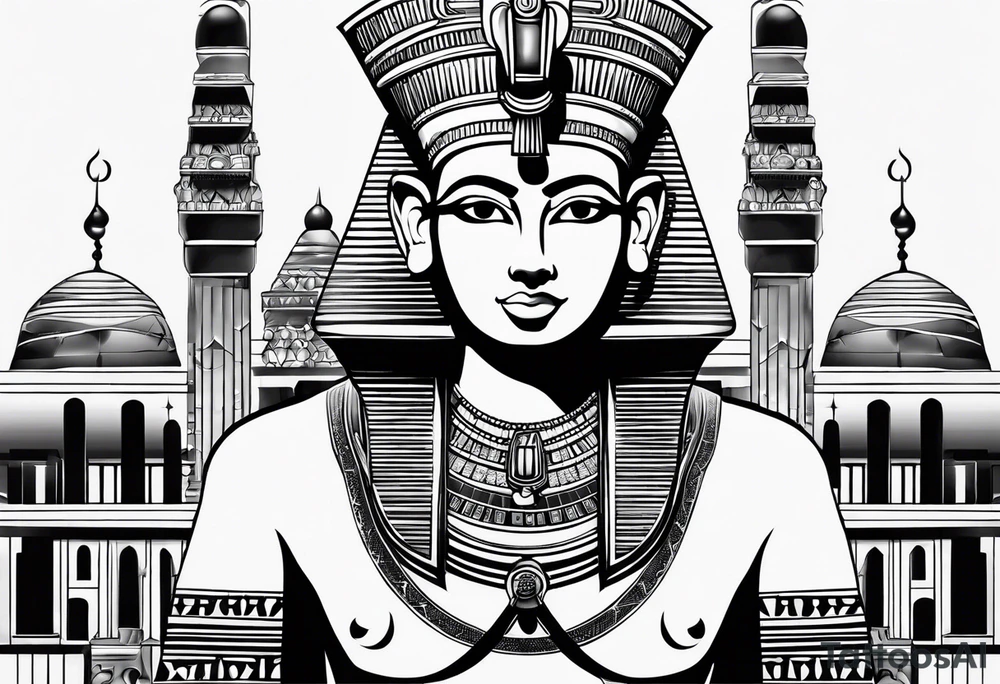 amcient egypt tattoo idea