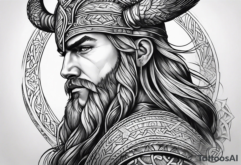 Norse mythology tattoo idea