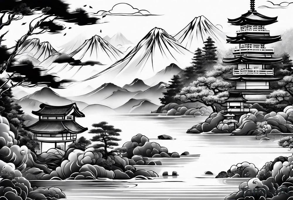 Japanese sleeve tattoo idea