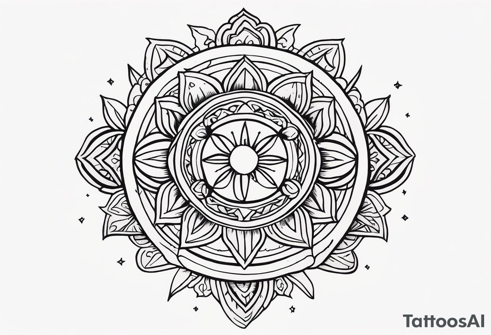 UPLIFTING THOGHTS NO WORRIES tattoo idea