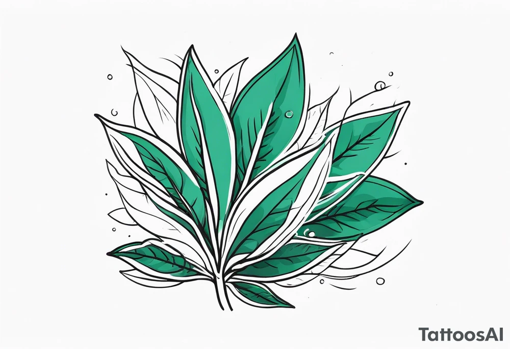 Plant tattoo tattoo idea
