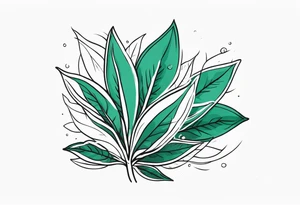 Plant tattoo tattoo idea
