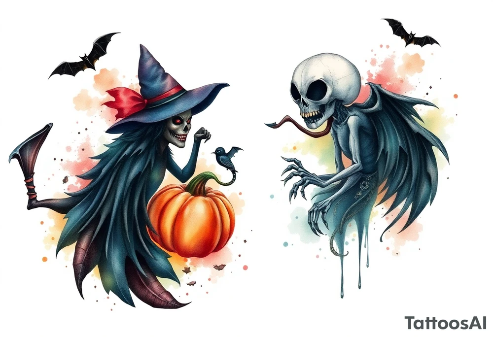 Halloween tattoo idea