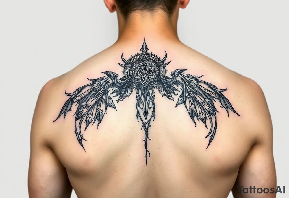 arm tattoo which is deep and meaninful very unique and psycheelic tattoo idea