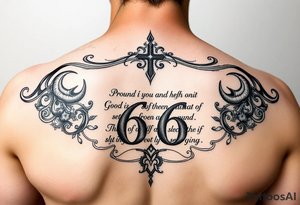 Psalm 66 tattoo idea