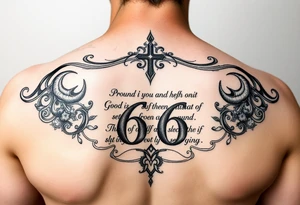 Psalm 66 tattoo idea