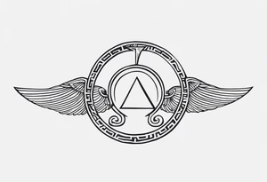 Ancient greek symbol tattoo tattoo idea