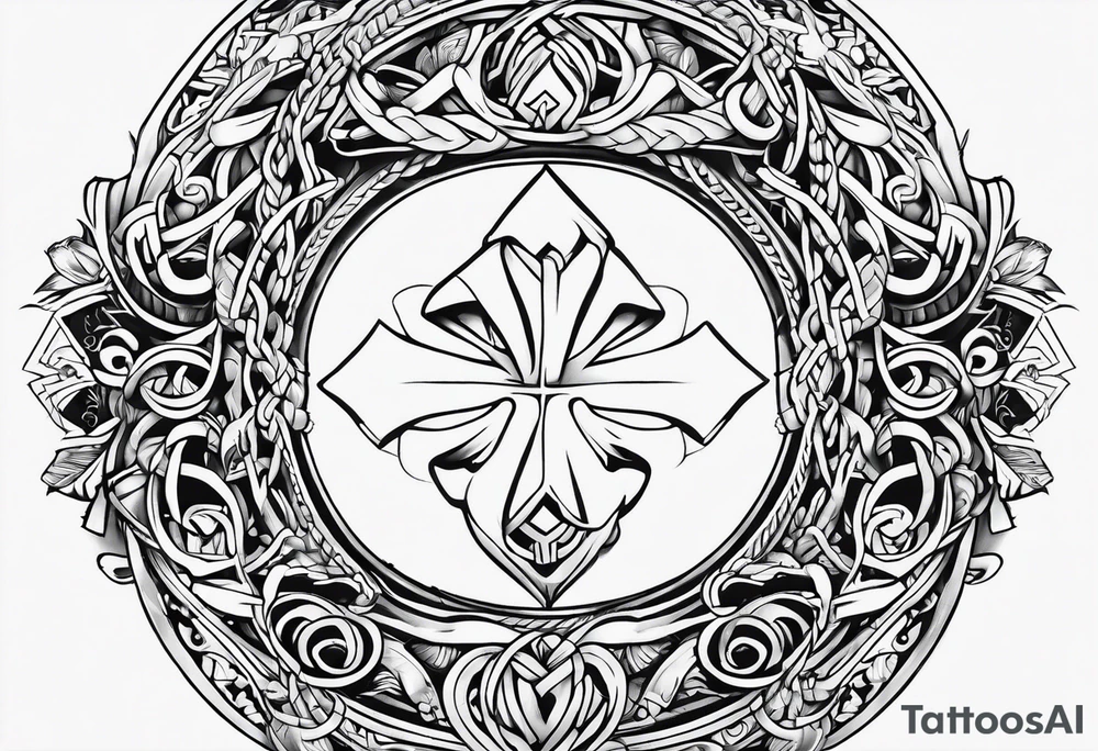 Norse rope tattoo idea