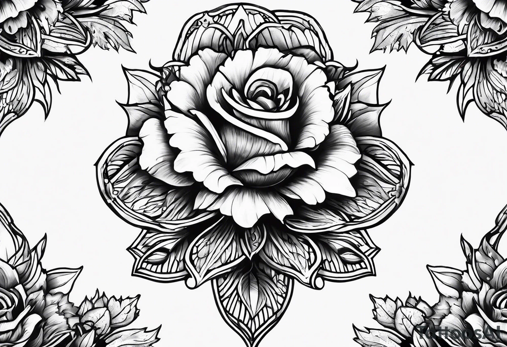 flower of Scotland tattoo idea