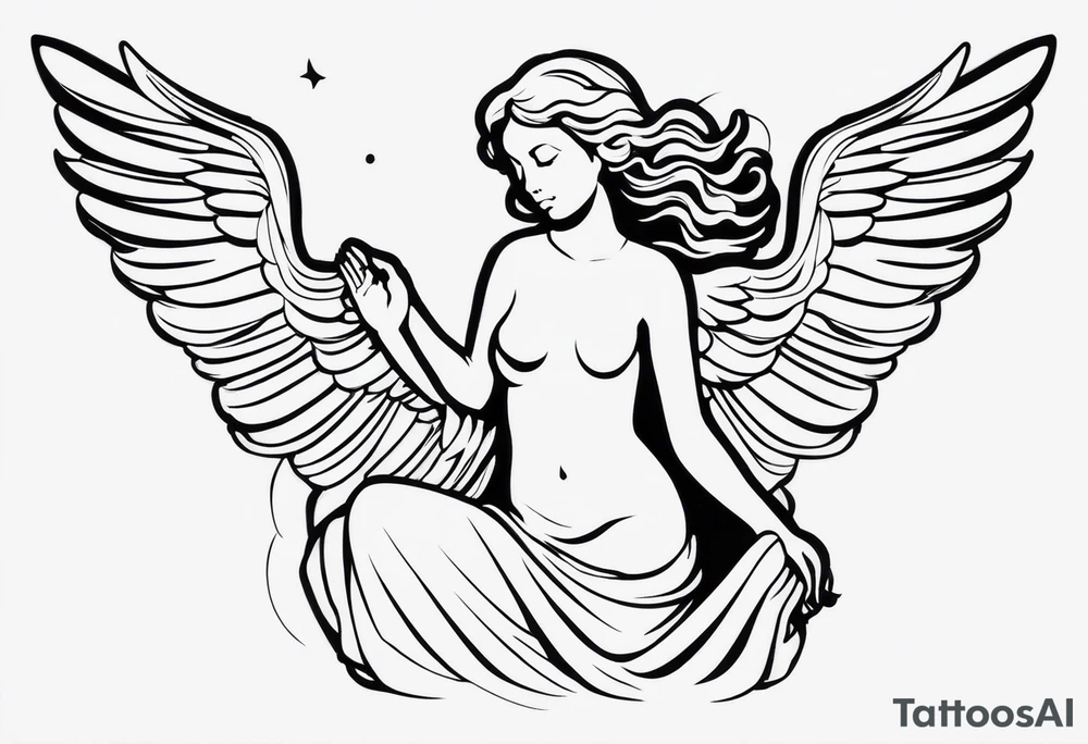 I saw the angel in the marble and carved until I set her free tattoo idea