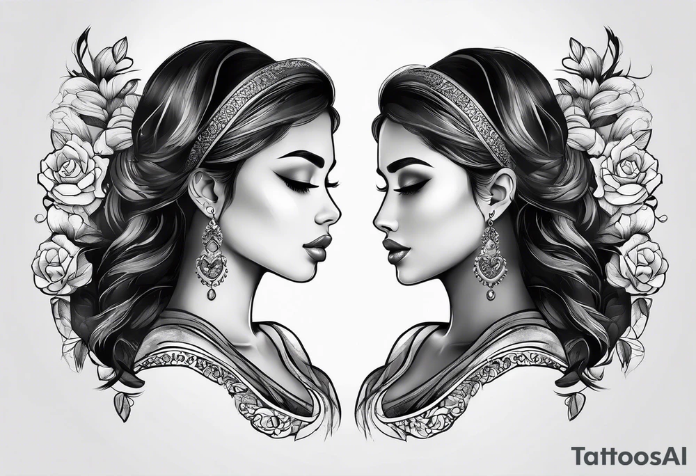 matching couple tattoos small tattoo idea