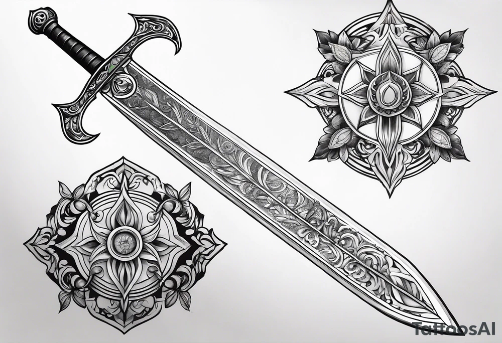 Sword tattoo idea