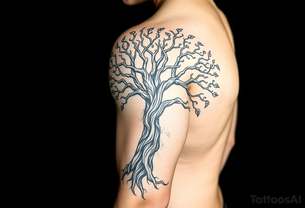 Celtic Tree of life tattoo idea