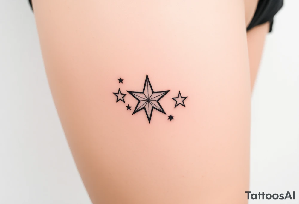 Stars tattoo idea