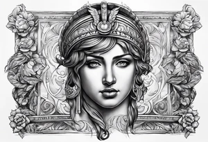 Roman Art tattoo idea
