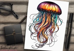 jellyfish tattoo idea