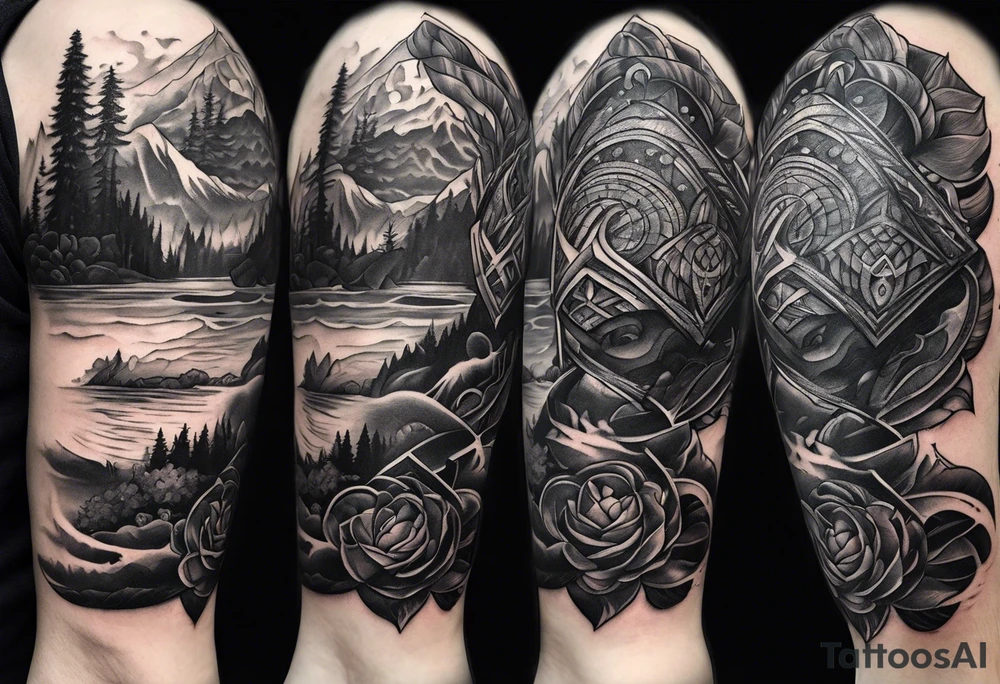forearm filler tattoo idea