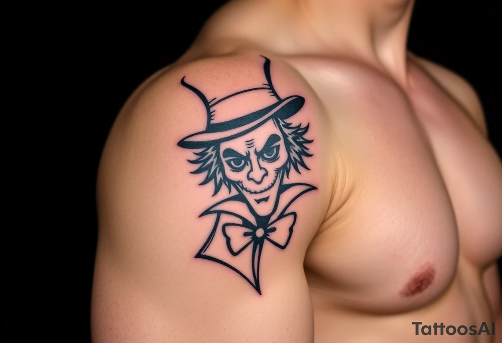 the mad hatter tattoo idea