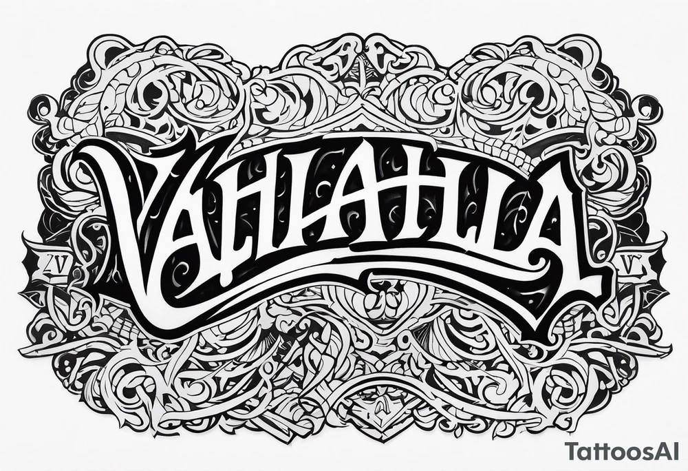 Valhalla tattoo idea