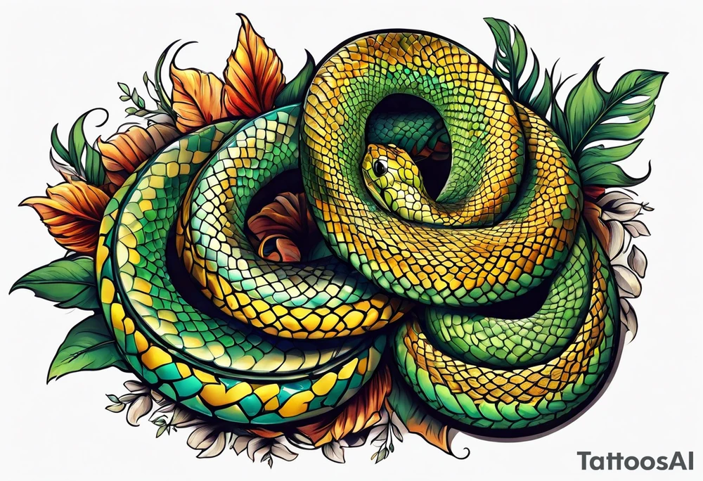 Snakes, lots of snakes tattoo idea