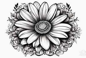 State of jalisco mex. Daisy flower tattoo idea