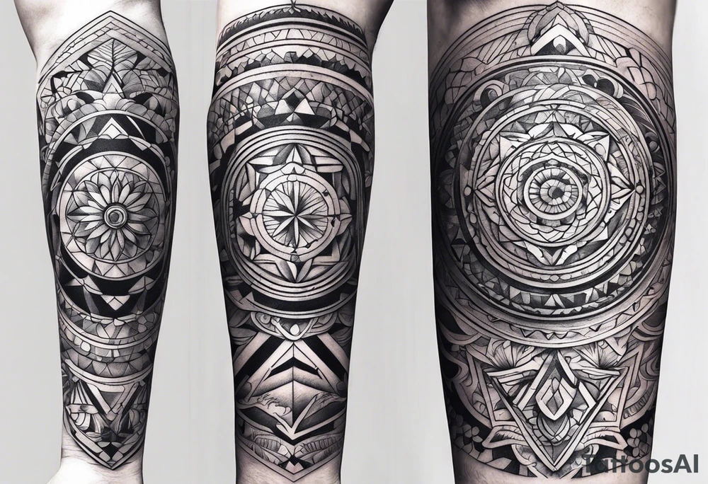 Sleeve tattoo tattoo idea