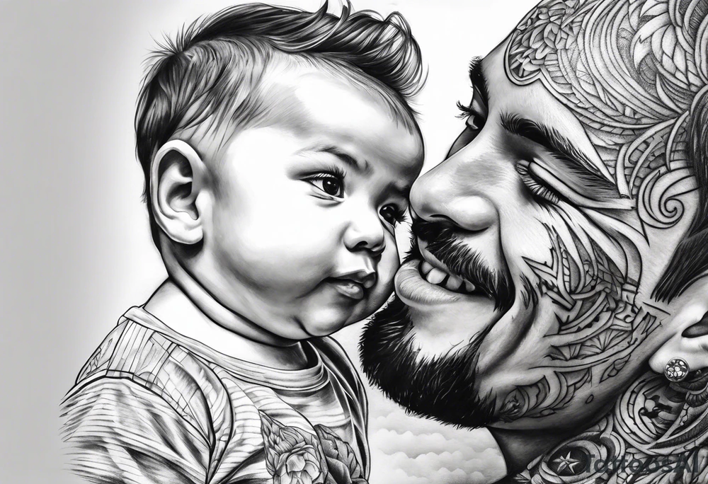 My first son tattoo idea