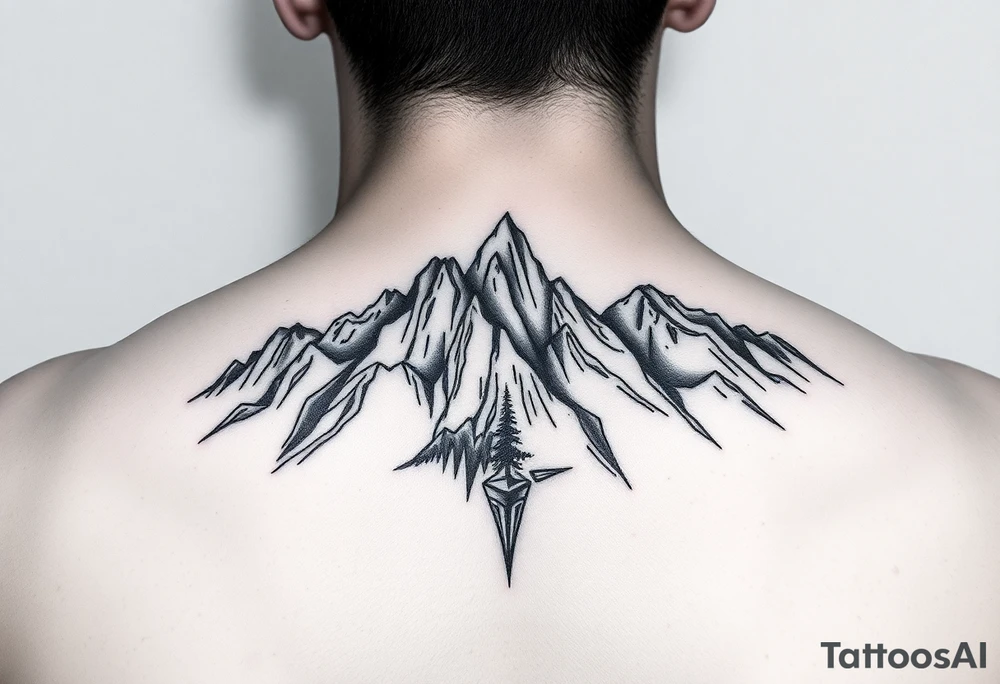 tre cime di lavaredo tattoo idea